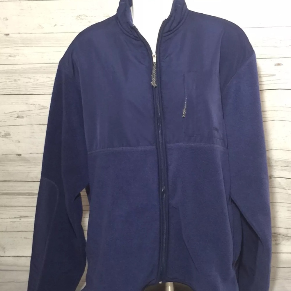 Chaps Full Zippered Fleece Jacket Size XXL